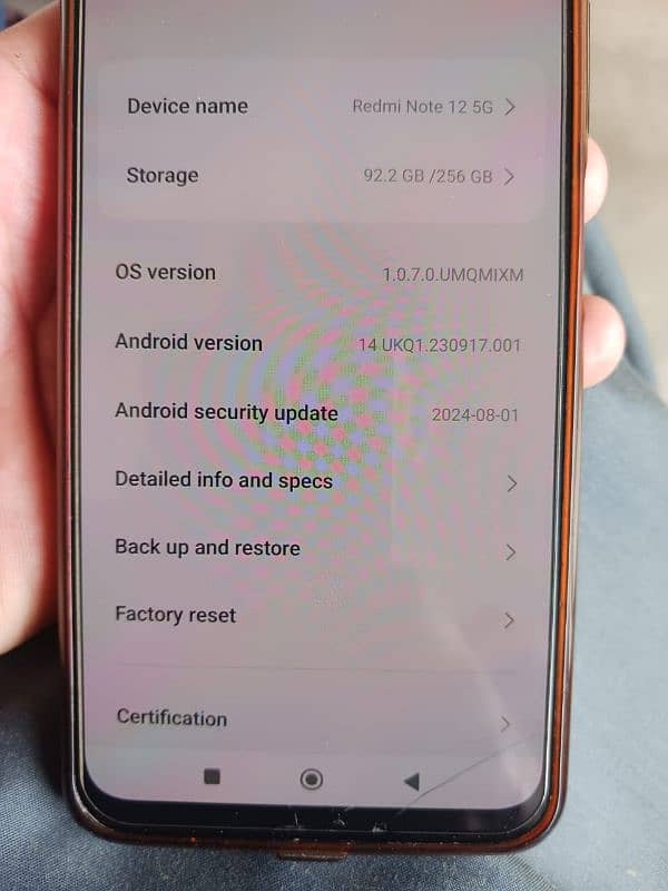 Note 12 5g Remdi NoN PTA 8