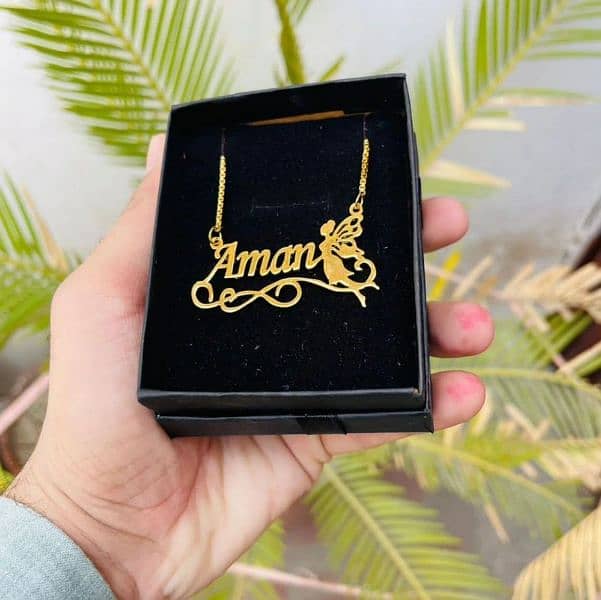 customize necklace with your names 2