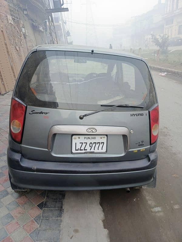 Hyundai Santro 2005 original book file life time paid 1