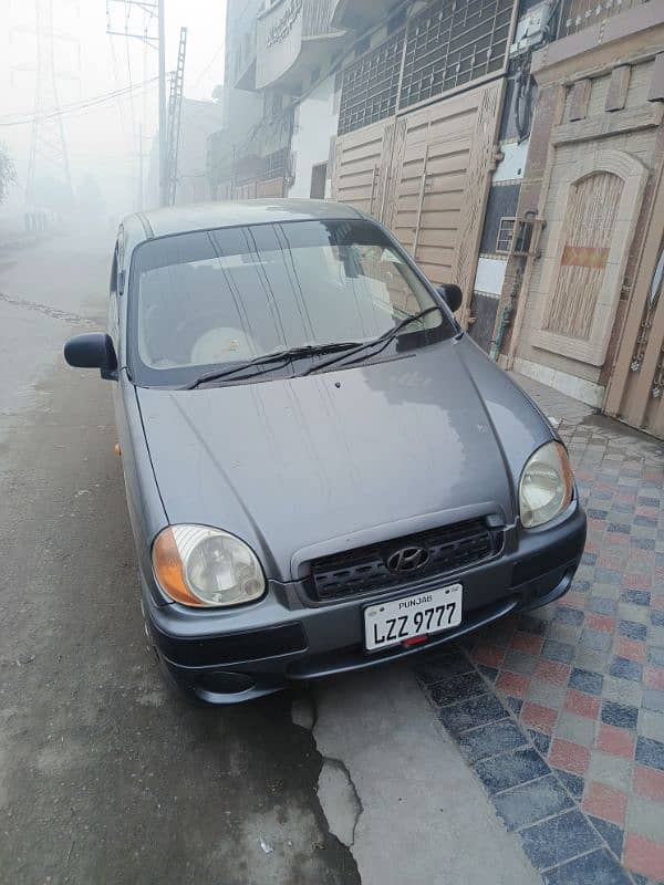 Hyundai Santro 2005 original book file life time paid 3