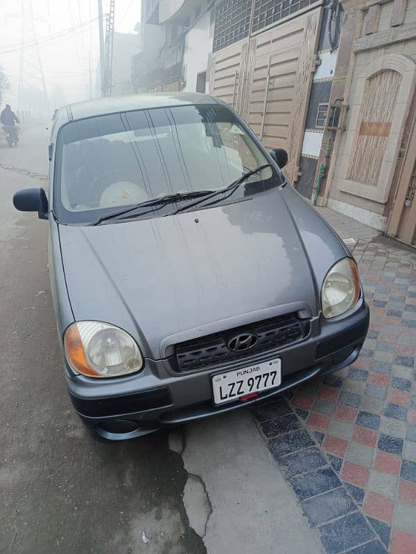 Hyundai Santro 2005 original book file life time paid 6