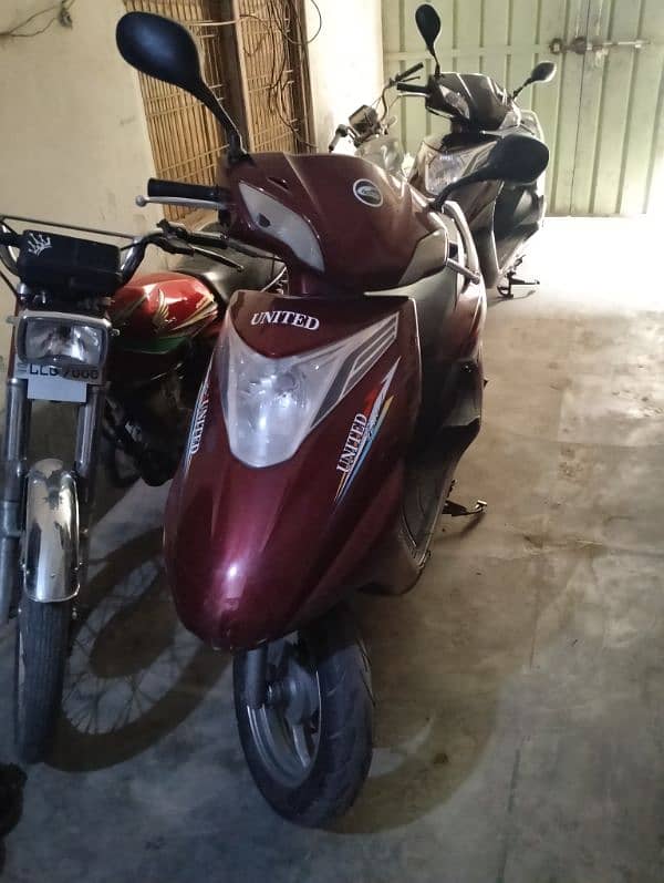 united scooty 100c 2