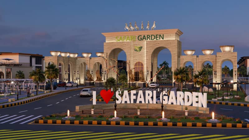 5 Marla Plot For Sale In Safari Garden Housing Scheme Lahore 0