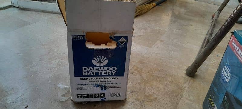 Daewoo Battery DIB 135 Box Open within warranty 4