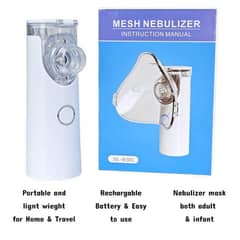 Mini Mesh Nebulizer Treatment for Adults, Kids & Infants