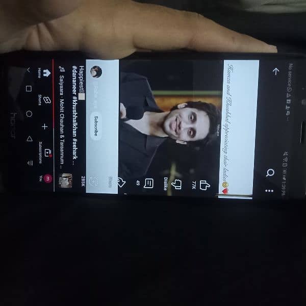 Huawei y7prime lush only black line in screen but screen work properly 10