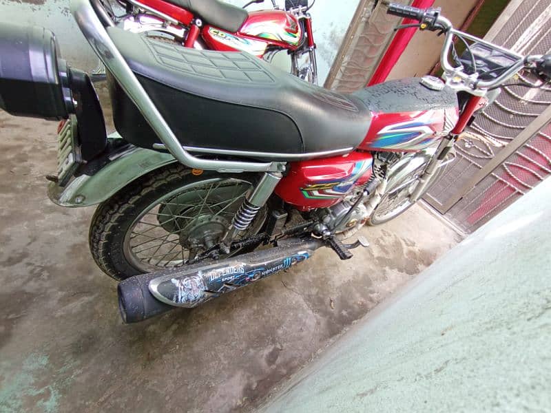 Honda 125 red Sale 3