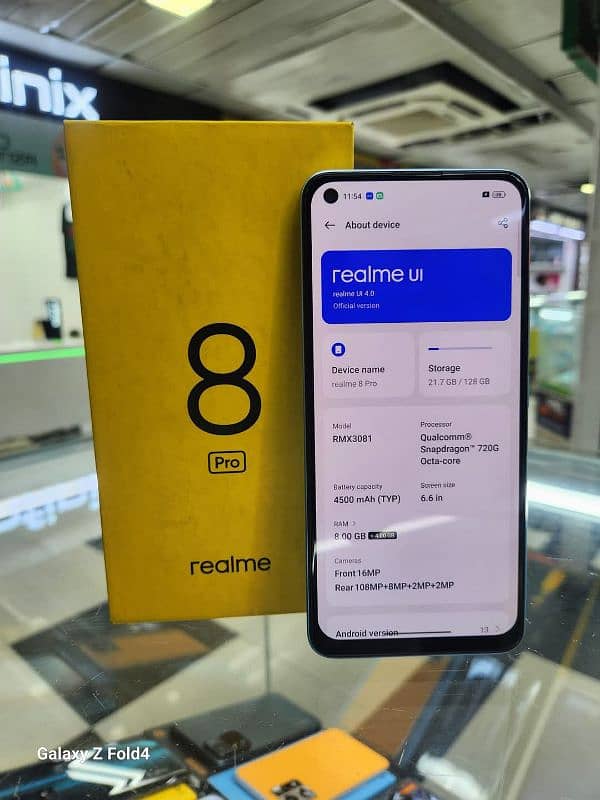 Realme 8 Pro PTA Approved 03290506093watsapp 2