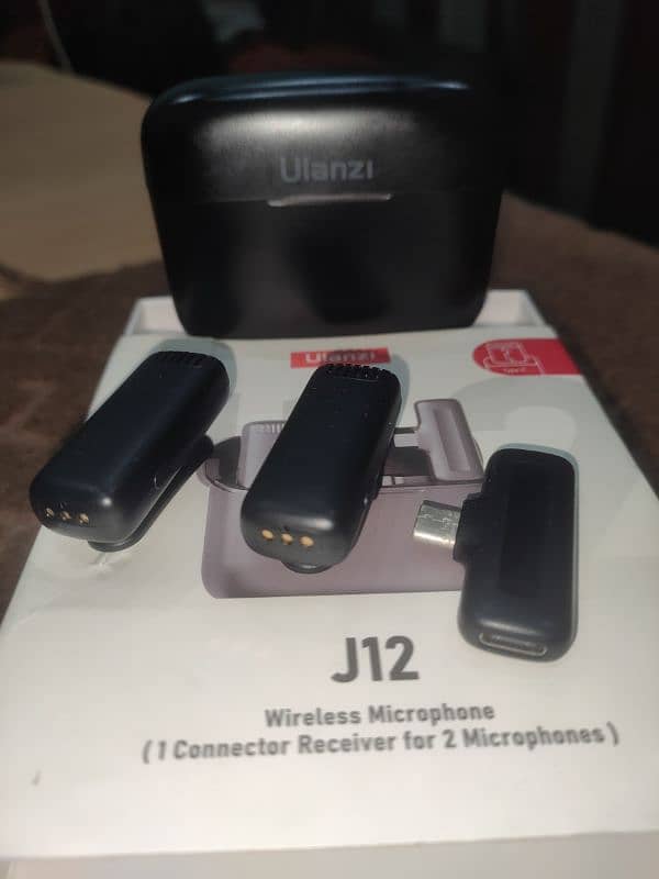 Mic ULANZI wireless mic (Type C) noise cancelation 3