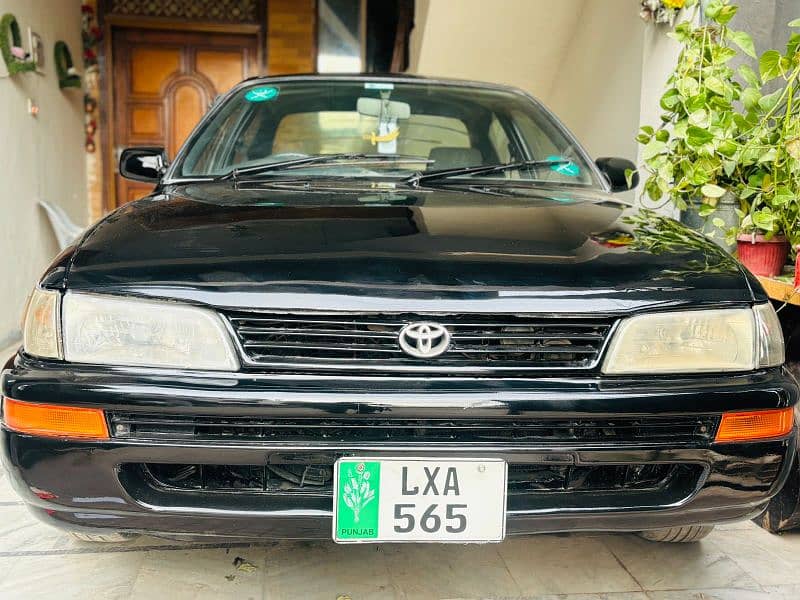 Toyota Corolla XE 1996 Black color 0