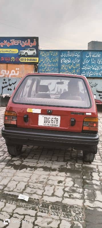 Suzuki Mehran VX 1992 3