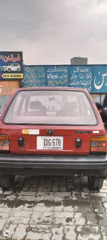 Suzuki Mehran VX 1992 14