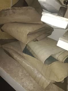 used big size  carpets 6 different lengths. . 6000