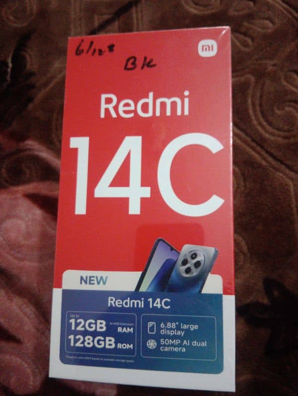 Redmi 14c 6gb 128gb 0