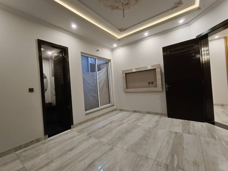 5 Marla House For SALE In Johar Town Main Kanal Road or Near Beautiful Family Park Very Beautiful Luxury Brand New Modern Design Front Elevation Super Hot Location Waliking Distance to Emporium Mall or Lahore Expo Center or Beautiful Park 14