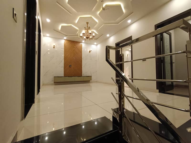 5 Marla House For SALE In Johar Town Main Kanal Road or Near Beautiful Family Park Very Beautiful Luxury Brand New Modern Design Front Elevation Super Hot Location Waliking Distance to Emporium Mall or Lahore Expo Center or Beautiful Park 17