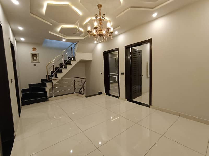 5 Marla House For SALE In Johar Town Main Kanal Road or Near Beautiful Family Park Very Beautiful Luxury Brand New Modern Design Front Elevation Super Hot Location Waliking Distance to Emporium Mall or Lahore Expo Center or Beautiful Park 22