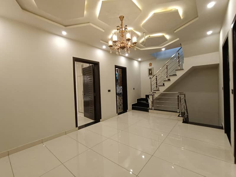 5 Marla House For SALE In Johar Town Main Kanal Road or Near Beautiful Family Park Very Beautiful Luxury Brand New Modern Design Front Elevation Super Hot Location Waliking Distance to Emporium Mall or Lahore Expo Center or Beautiful Park 24