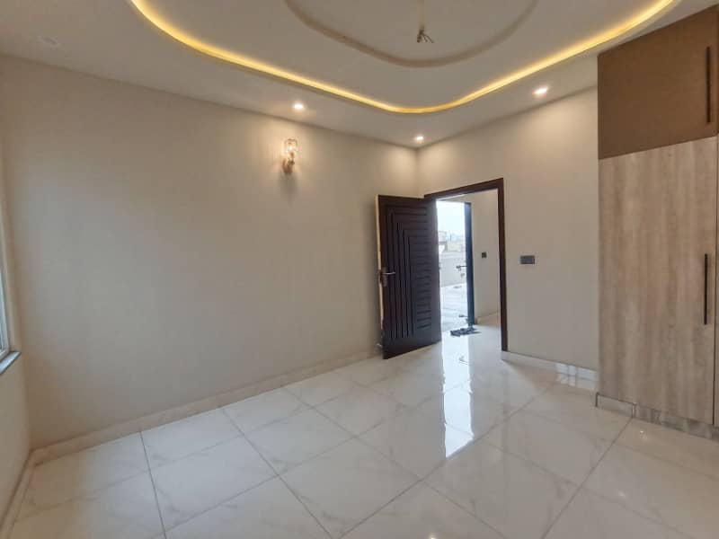 5 Marla House For SALE In Johar Town Main Kanal Road or Near Beautiful Family Park Very Beautiful Luxury Brand New Modern Design Front Elevation Super Hot Location Waliking Distance to Emporium Mall or Lahore Expo Center or Beautiful Park 44