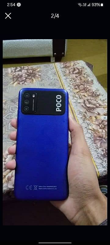 POCO M3 6/128 GB. Official PTA APPROVED. 6000 Mah battery. 1