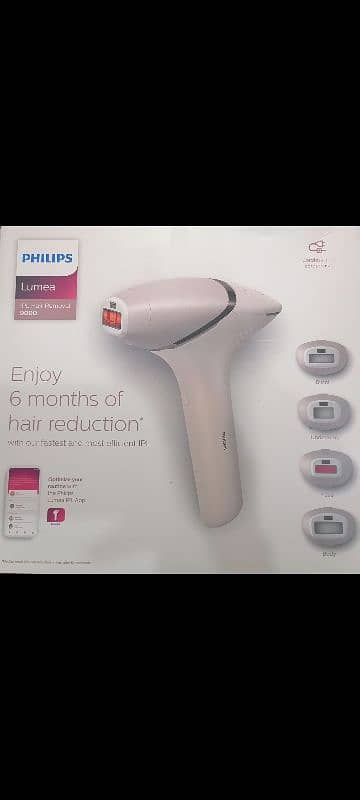 PHILIPS  LUMEA  IPL  HAIR REMOVAL 9000 0