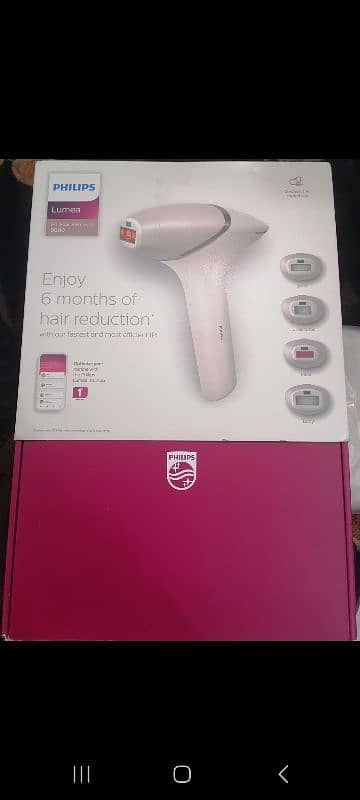 PHILIPS  LUMEA  IPL  HAIR REMOVAL 9000 2