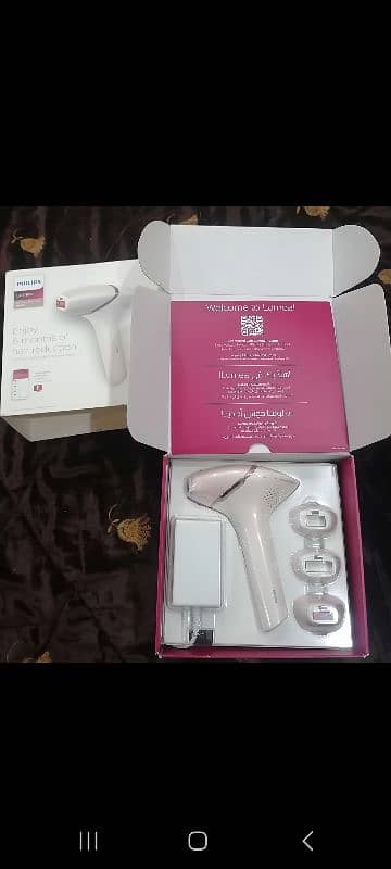 PHILIPS  LUMEA  IPL  HAIR REMOVAL 9000 7