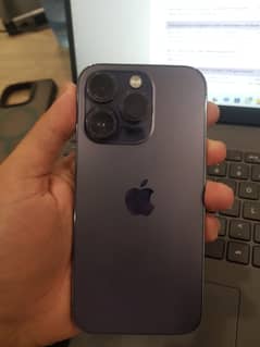 IPHONE 14PRO-256GB-DEEP PURPLE-NON PTA- 10/10 CONDITION-99% BATTERY