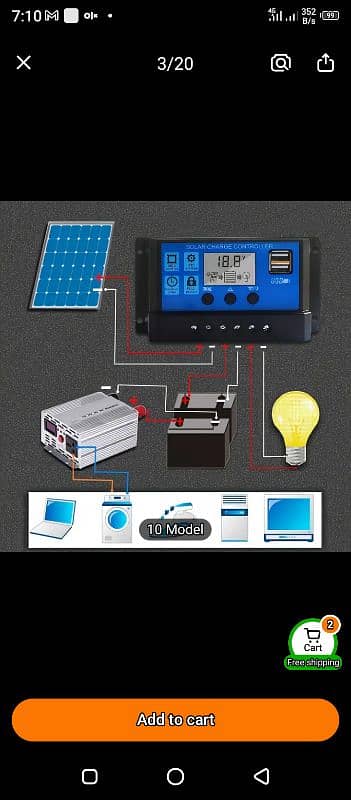 100A Solar Charged Controller, auto 12v/24v battry 11