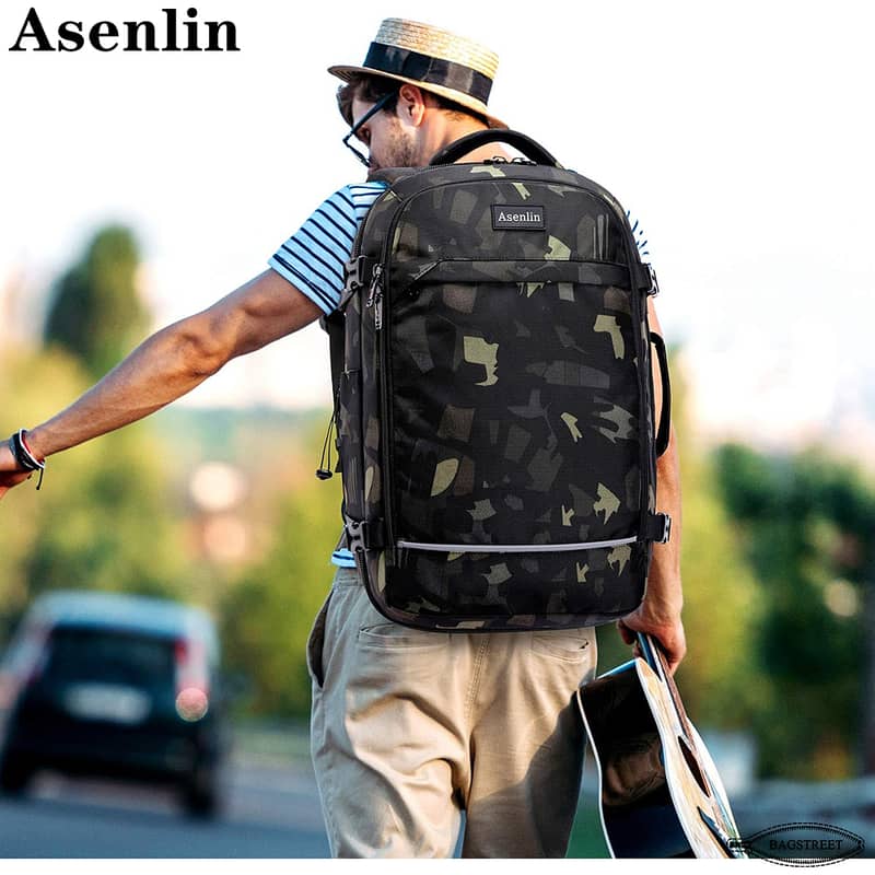 Asenlin 40L Backpack for Travel, Flight Approved Luggage with Cubes 5