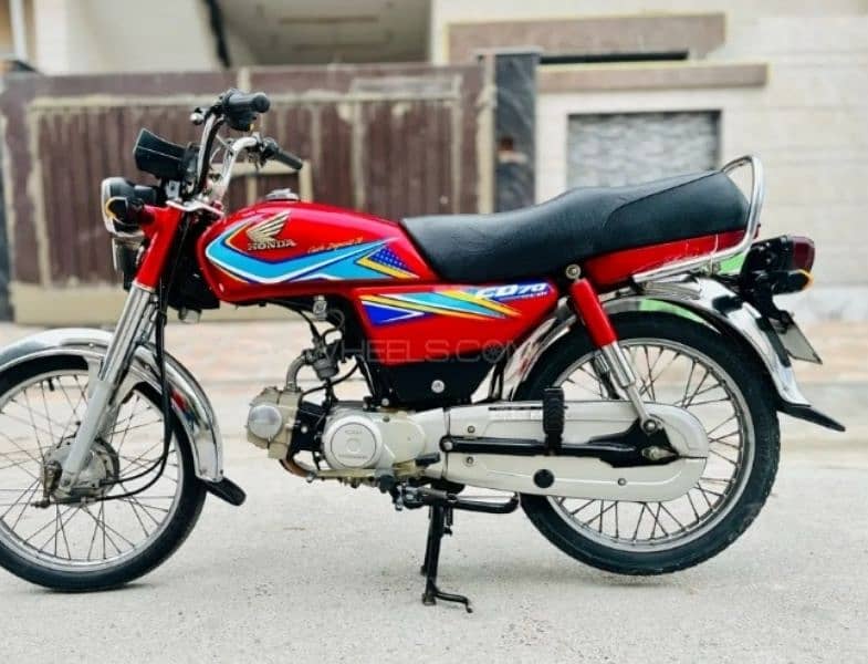 Honda 70 cc red 2019 0