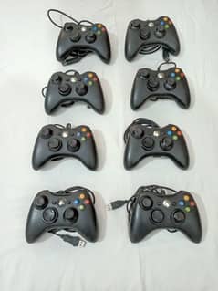 Xbox 360 controllers (used) for PC gaming and console