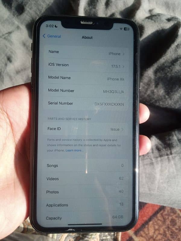 iphone XR 64 GB battery halt 87 face issues 1