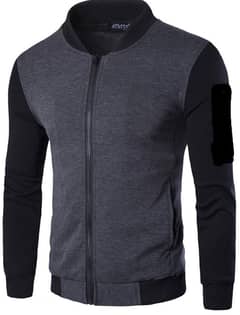 Men's Grey polyester jacket