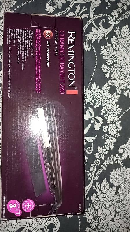 new remington s3500 hair straightener ceramic 230 2