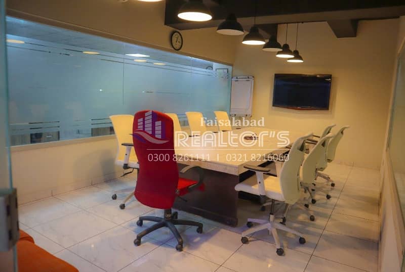 Ideal 360 sqft Office for Rent For Marketing, Call Center, IT Setup, Amazon, at Kohinoor city Jarranwala road Faisalabad 4