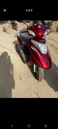 Scooty For sale 10. Month used only 100Cc United model 2024