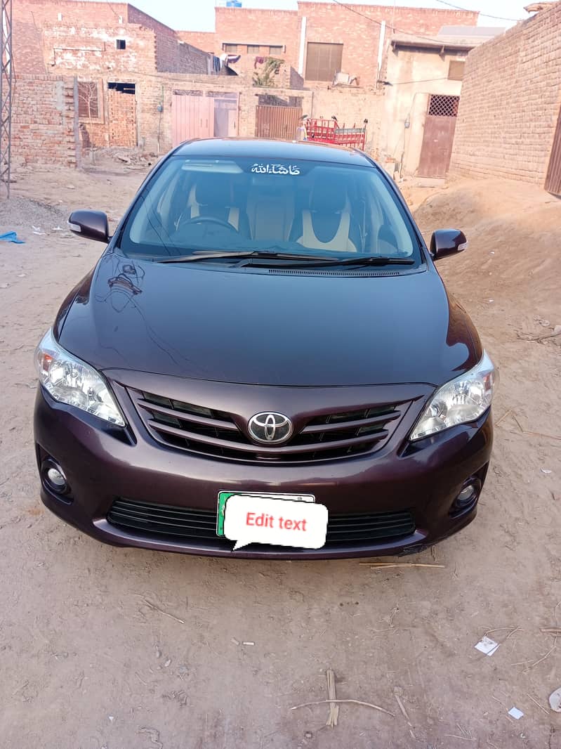 Toyota Corolla GLI 2012 2