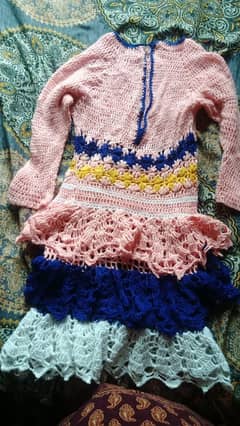 home made frock for kids