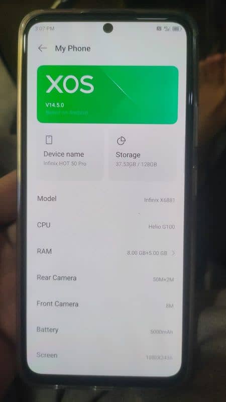 Infinix hot 50 pro 2