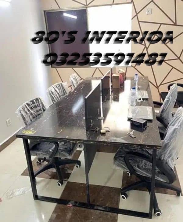 office table, workstation, cubical, conference table, executive table 6