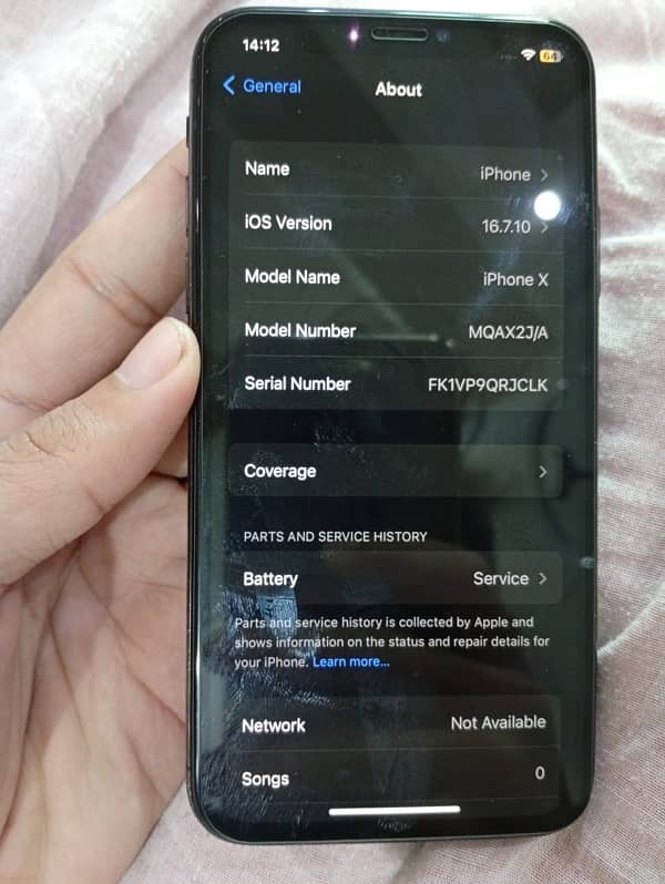 iPhone X non pta factory unlock 4