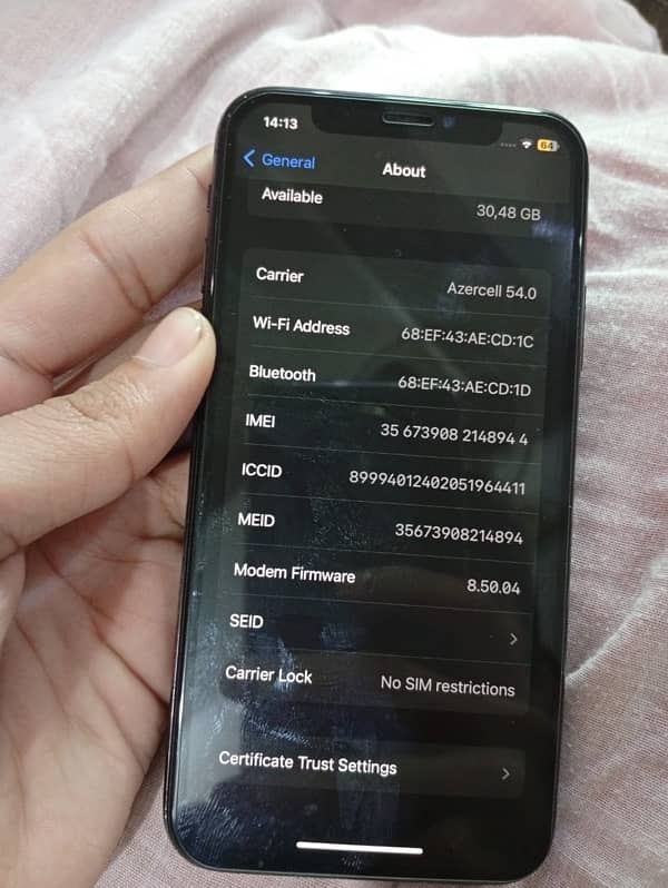 iPhone X non pta factory unlock 5