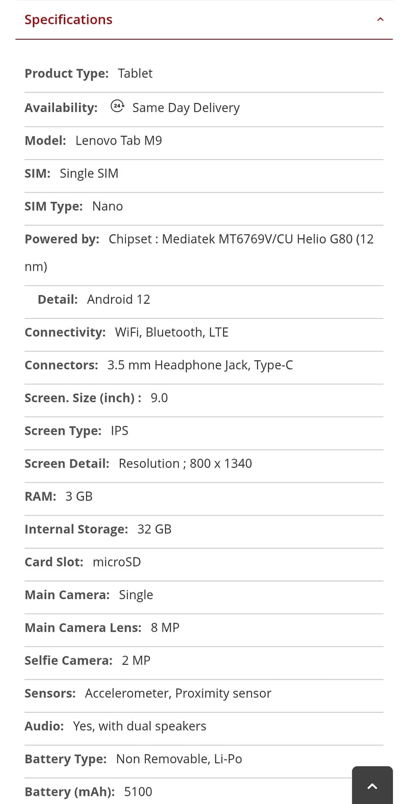 M-9 Tab 3