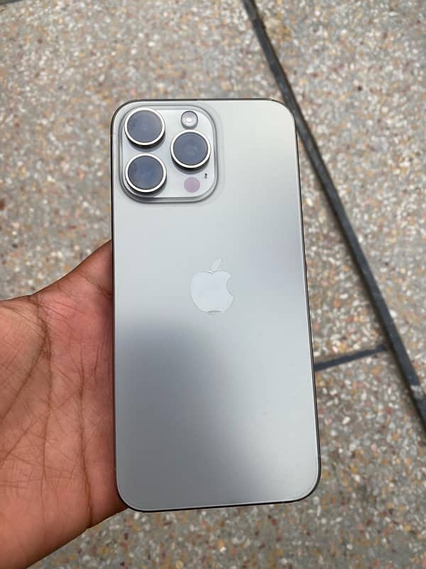 iphone 15 pro max 256 GB Sim Time available JV Non Pya 1