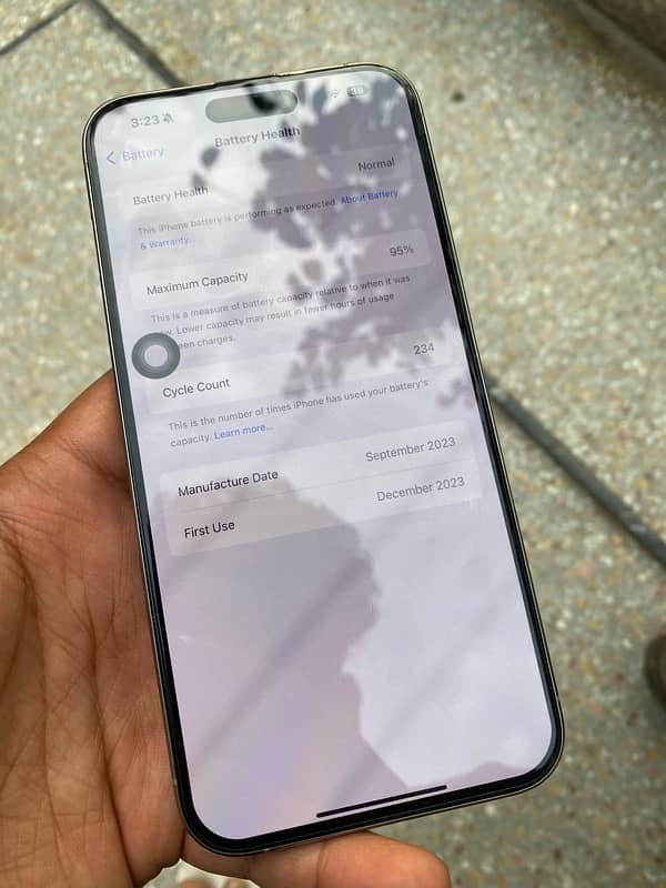 iphone 15 pro max 256 GB Sim Time available JV Non Pya 7