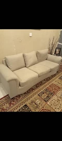 sofaset used but new condition