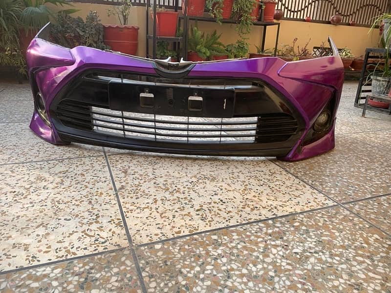 corolla X front bumper Side pannel back kit for sale 5