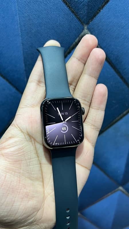 Apple Watch Series 9 45mm Stainless Steel Complete box 0