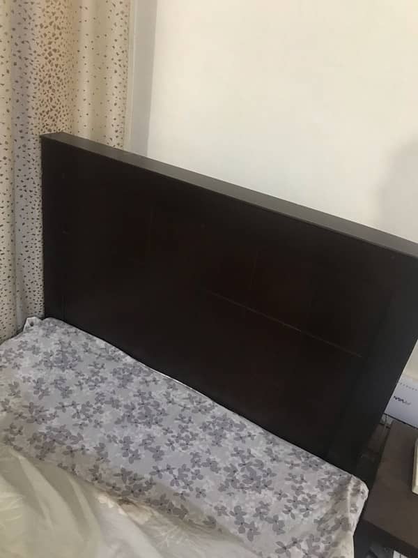 single bed with matress for sale 5